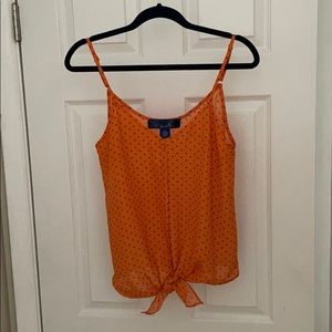 Tie Front Tank Top